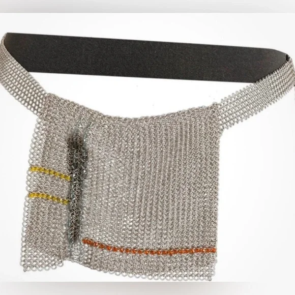 Chanel Vintage Spring 1999 Beaded Chainmail Bum Bag- NWT - Picture 1 of 9